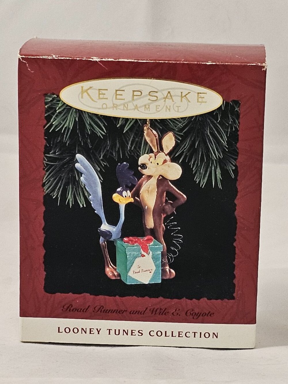 Hallmark Keepsake 1994 Road Runner & Wile E Coyote Ornament - NIB